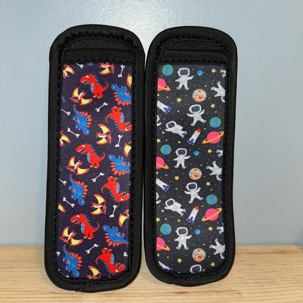 Popsicle sleeves 🦖🚀 2pc